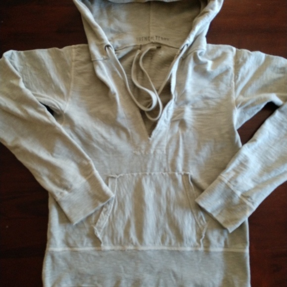 J. Crew Tops - J. Crew French terry shabby hoodie